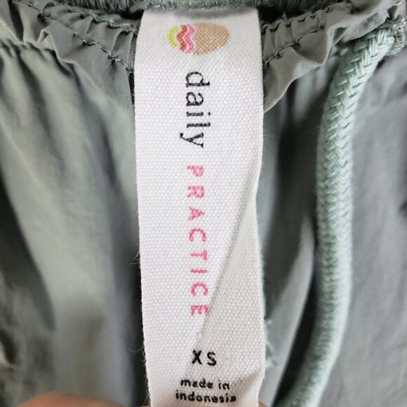 Daily Practice Anthropologie Parachute Pants Colorblock Utility Balloon Barrel - Picture 4 of 11